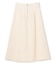BERNARD / リネン混 ゴールドジップ ハイウエススカート