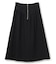 BERNARD / リネン混 ゴールドジップ ハイウエススカート