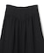 BERNARD / リネン混 ゴールドジップ ハイウエススカート