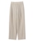 ERYTH / リネンストライプ タックワイドパンツ