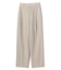 ERYTH / リネンストライプ タックワイドパンツ
