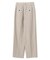 ERYTH / リネンストライプ タックワイドパンツ