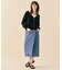 MONSTERA / ストレッチ フーデットニット