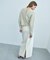 QUINCY / 2WAYフェザーニット