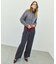 QUINCY / 2WAYフェザーニット