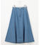 【大好評につき再登場！】フレアレディーデニム スカート