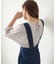 【UVケア】バックリボンボリュームスリーブ Tシャツ