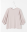 【UVケア】バックリボンボリュームスリーブ Tシャツ