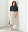 【UVケア】バックリボンボリュームスリーブ Tシャツ