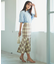 【UVケア】バックリボンボリュームスリーブ Tシャツ