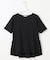 【UVケア】バックペプラムチュニック Tシャツ