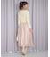 【セットアイテム】ケーブルニット×オーガンジースカート