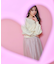 【洗える】ラメチュール スカート