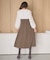 【尾﨑真衣さんコラボ商品】コルセットデザイン 綺麗シルエットワンピース