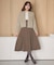 【尾﨑真衣さんコラボ商品】コルセットデザイン 綺麗シルエットワンピース