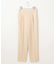 美シルエットカラーテーパード パンツ