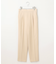 美シルエットカラーテーパード パンツ