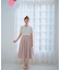 【洗える】チュールレイヤード バルーンスカート
