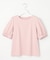 【洗える】パフスリーブリボン Tシャツ