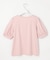 【洗える】パフスリーブリボン Tシャツ