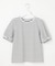 【洗える】パフスリーブリボン Tシャツ