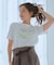 【洗える】フルーツモチーフプリント Tシャツ