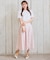 【洗える】チュールスリーブ Tシャツ
