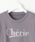 【洗える】レタードプリントコンパクト Tシャツ