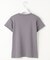 【洗える】レタードプリントコンパクト Tシャツ