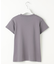 【洗える】レタードプリントコンパクト Tシャツ