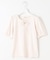 【洗える】リボンアクセント Ｔシャツ