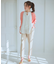 【2WAY・洗える】シフォンジョーゼットプリーツ ブラウス