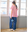 【2WAY・洗える】シフォンジョーゼットプリーツ ブラウス
