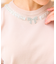 【洗える】ビジューネックレスニット