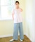 【汗ジミが目立たない】フリル袖ペプラムデザインTシャツ