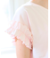 【汗ジミが目立たない】フリル袖ペプラムデザインTシャツ