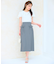 【洗える・汗ジミが目立たない】ラッフル襟Tシャツ