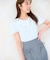 【洗える・汗ジミが目立たない】ラッフル襟Tシャツ