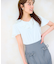 【洗える・汗ジミが目立たない】ラッフル襟Tシャツ