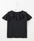 【洗える・汗ジミが目立たない】ラッフル襟Tシャツ