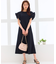 【洗える】ドレスシルエット カットソー ワンピース