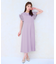 【洗える】ドレスシルエット カットソー ワンピース