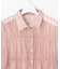 【洗える】シャーリング シアーシャツ