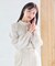【WEB一部店舗限定・洗える】スタンドネック ブラウス