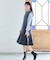 【WEB一部店舗限定・洗える】スタンドネック ブラウス