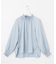 【WEB一部店舗限定・洗える】スタンドネック ブラウス