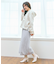 【洗える】シャギーナロー スカート