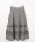 【洗える】フレアギャザーチェック スカート