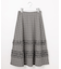 【洗える】フレアギャザーチェック スカート