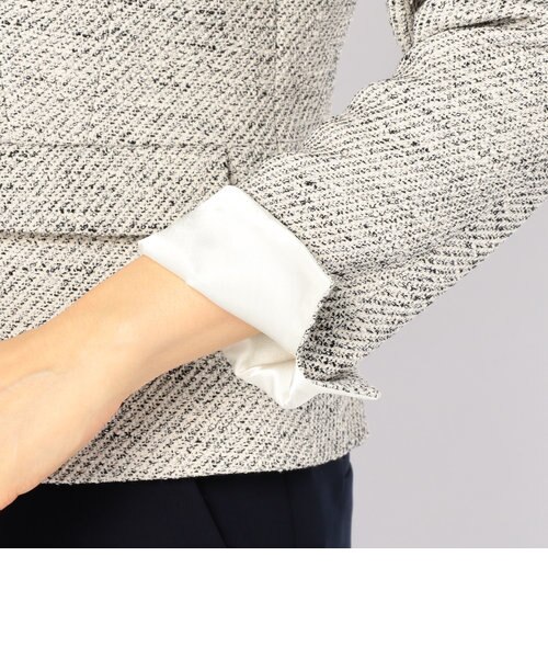 ツイルツイードジャケット｜ノーリーズの通販｜&mall（アンドモール